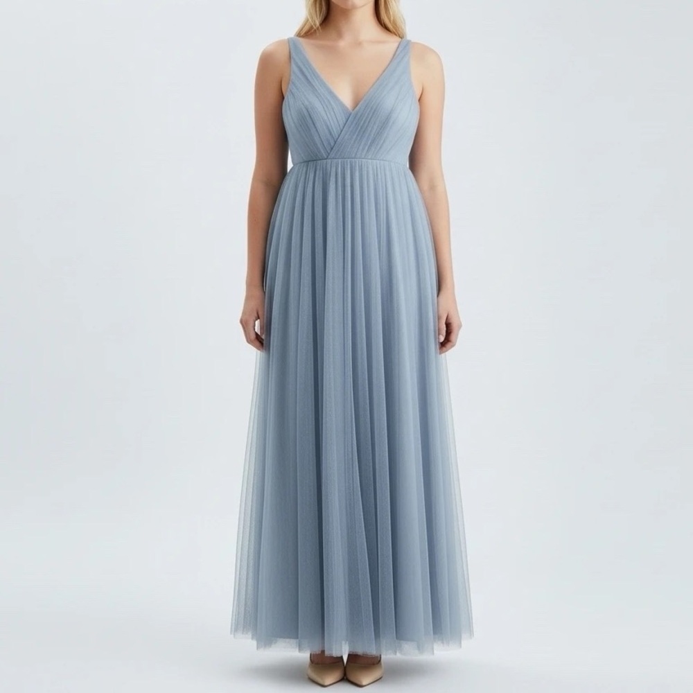 Revelry Jamie Cinderella Blue Formal Dress
